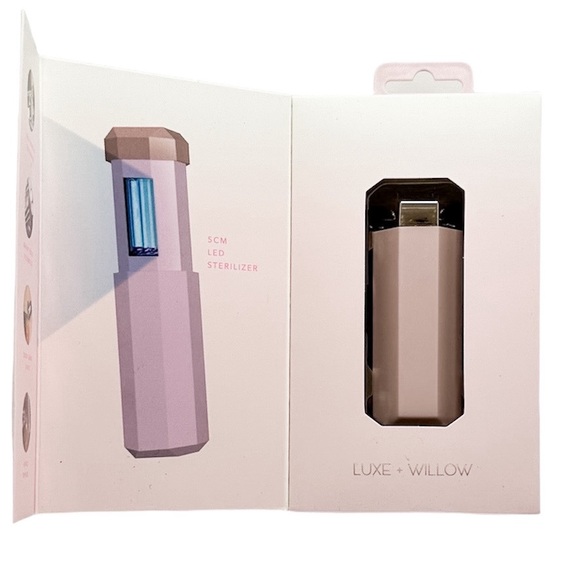 Luxe + Willow LED UV Sanitizer Blush Pink - Picture 3 of 4